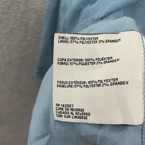 Simply‎ Noelle Women L/XL Sky Blue Sequined Layered Casual Tank - Picture 4 of 8